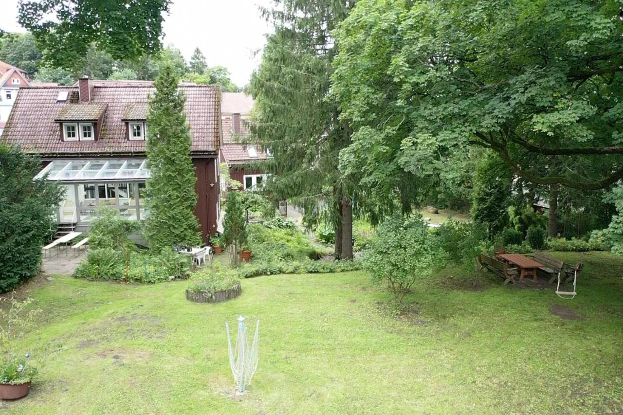 Liebevoll eingerichtetes Ferienhaus mit großem Garten Clausthal-Zellerfeld Exterior foto
