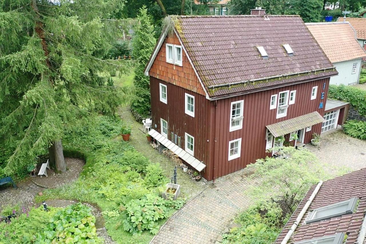 Liebevoll eingerichtetes Ferienhaus mit großem Garten Clausthal-Zellerfeld Exterior foto