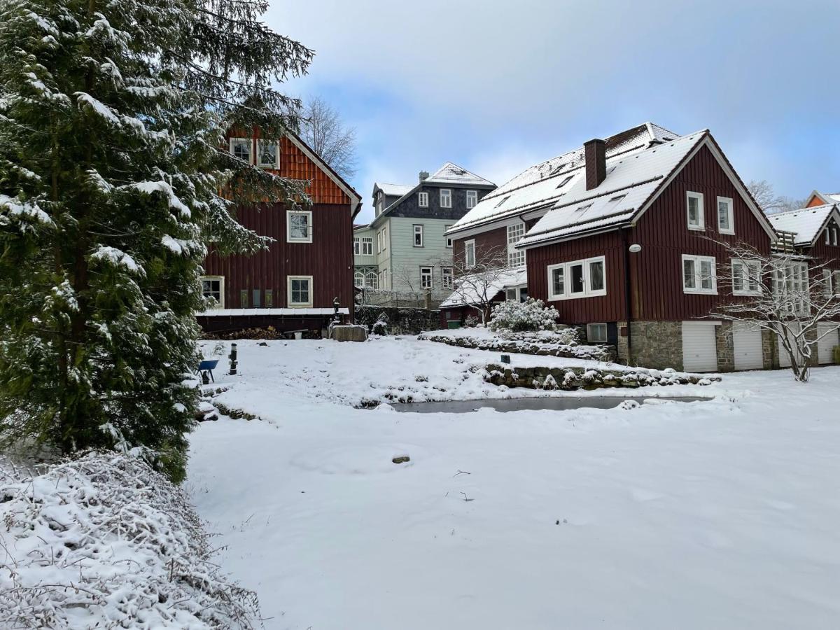 Liebevoll eingerichtetes Ferienhaus mit großem Garten Clausthal-Zellerfeld Exterior foto