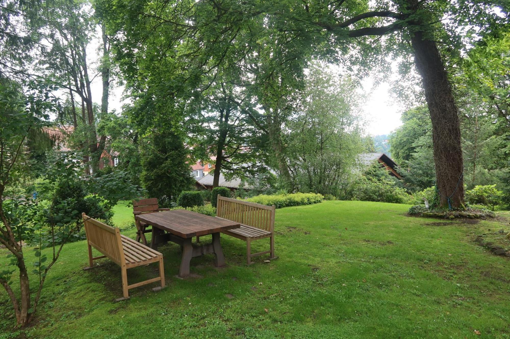Liebevoll eingerichtetes Ferienhaus mit großem Garten Clausthal-Zellerfeld Exterior foto